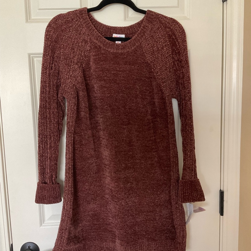Chocolate Brown Sweater Dress